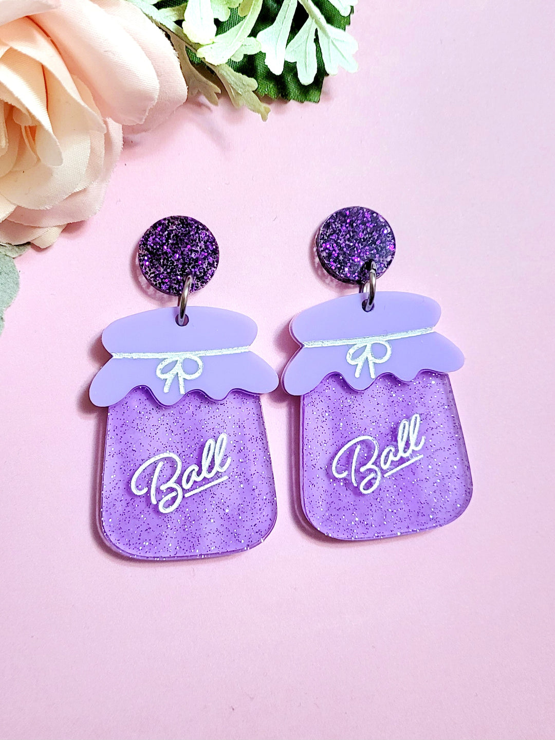 Jam Jar Earrings- Digital Cut File