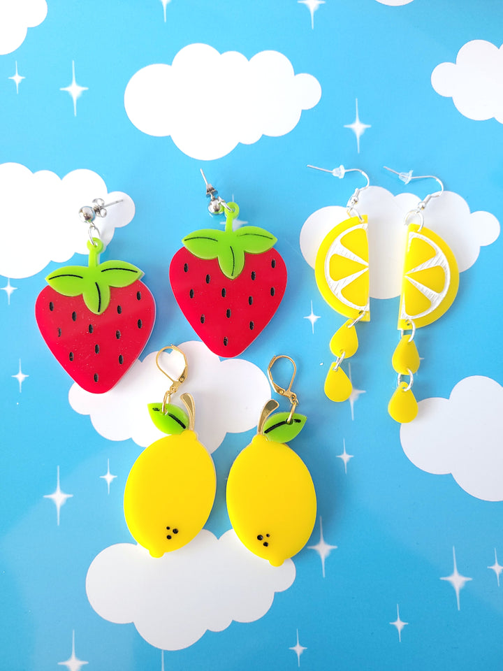 Strawberry Earrings