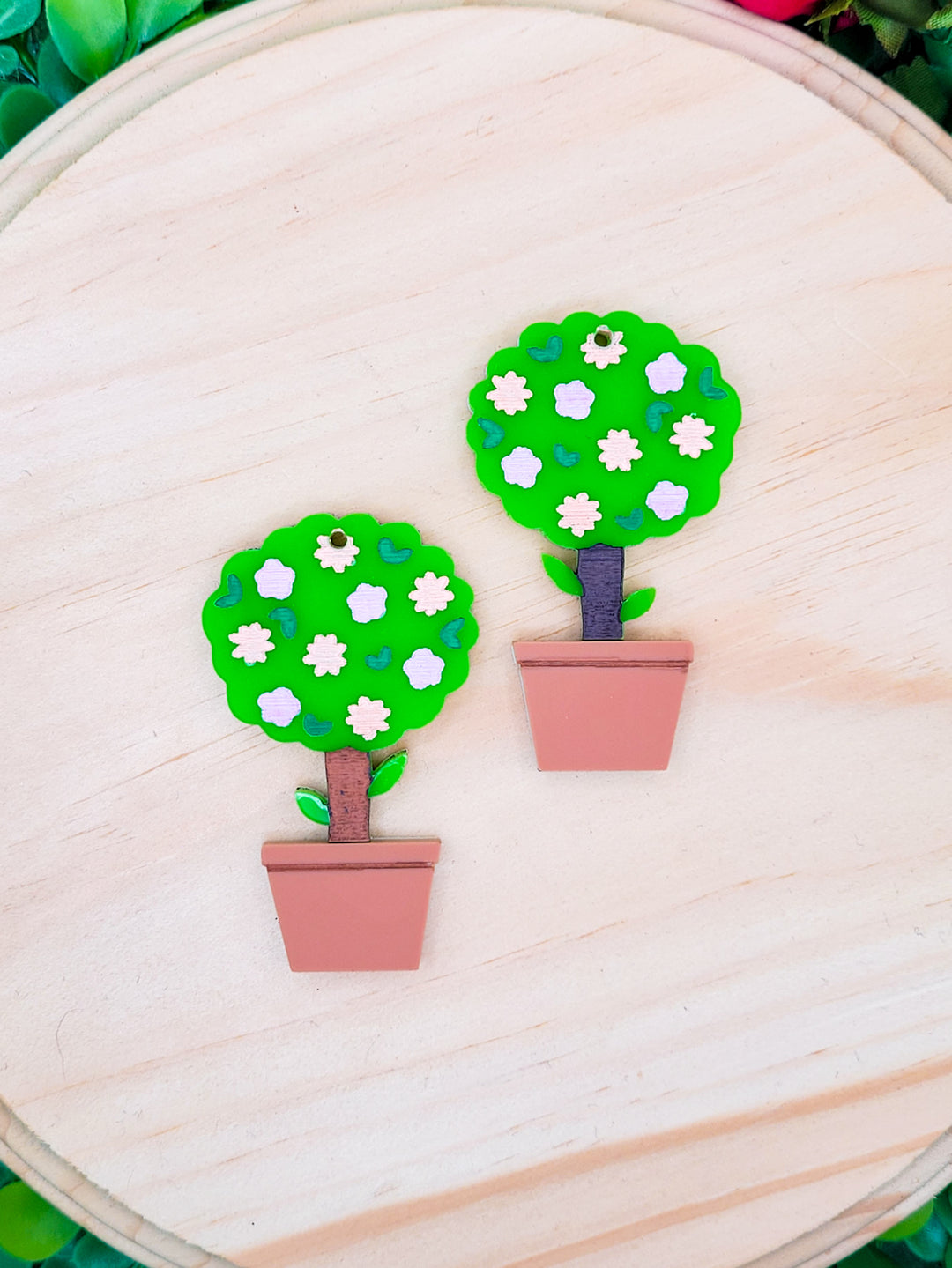 Flower Shrub Earrings