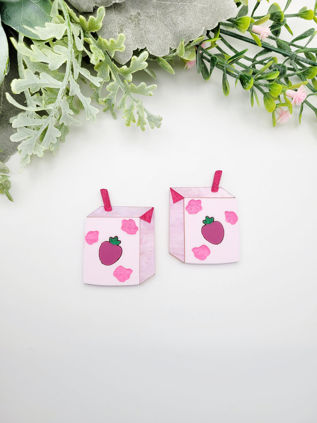 Milk Box Earrings- Digital Cut File