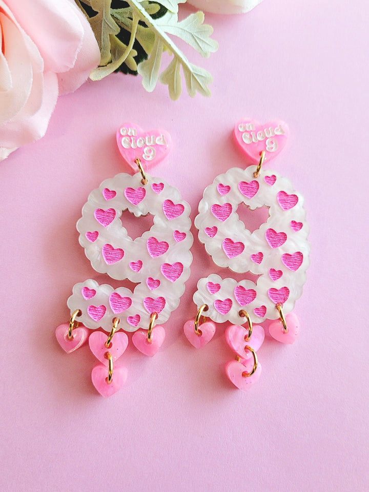 Cloud 9 Earrings- Digital Cut File