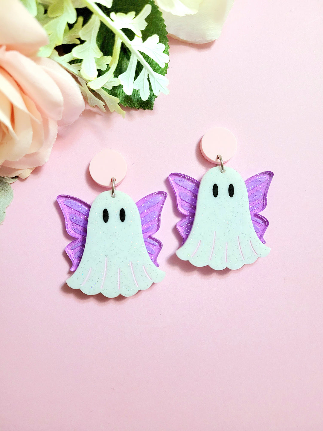 Spring Ghost Earrings- Digital Cut File