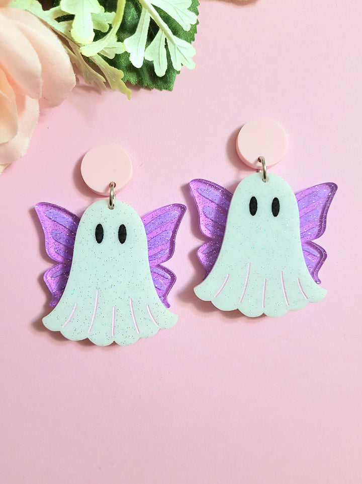 Spring Ghost Earrings- Digital Cut File