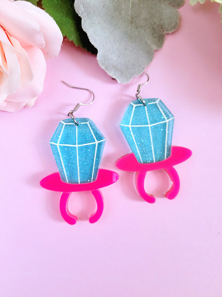 Ring Pop Earrings- Digital Cut File