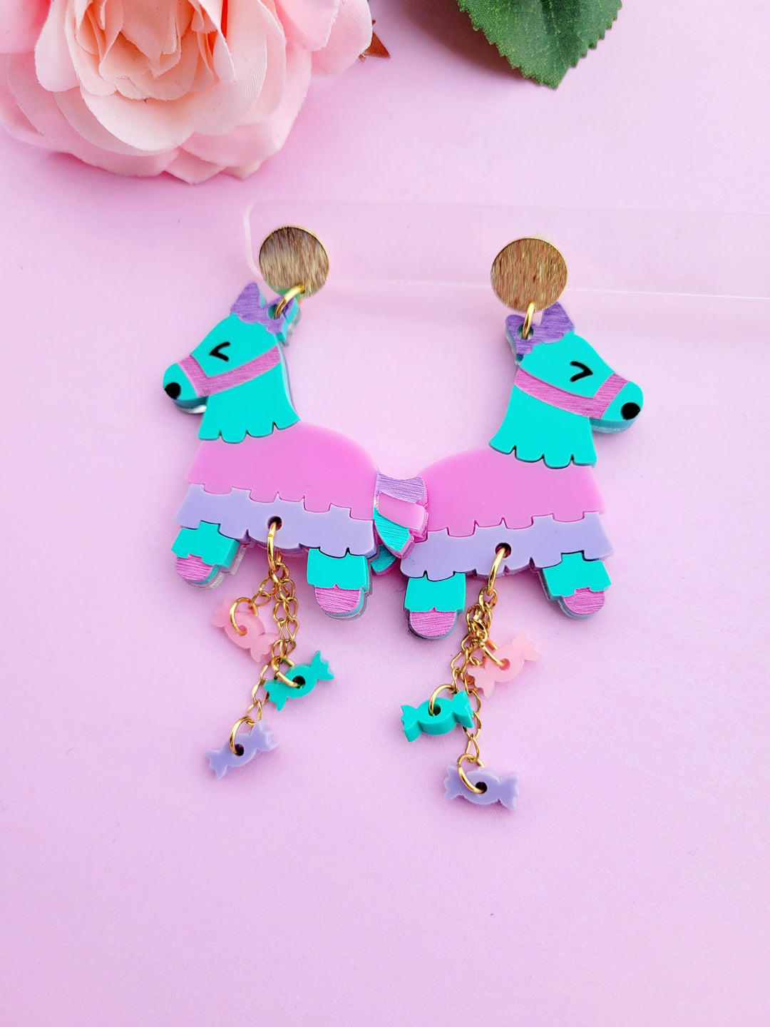Busted Pinata Earrings- Digital Cut File