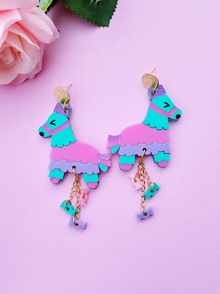 Busted Pinata Earrings- Digital Cut File