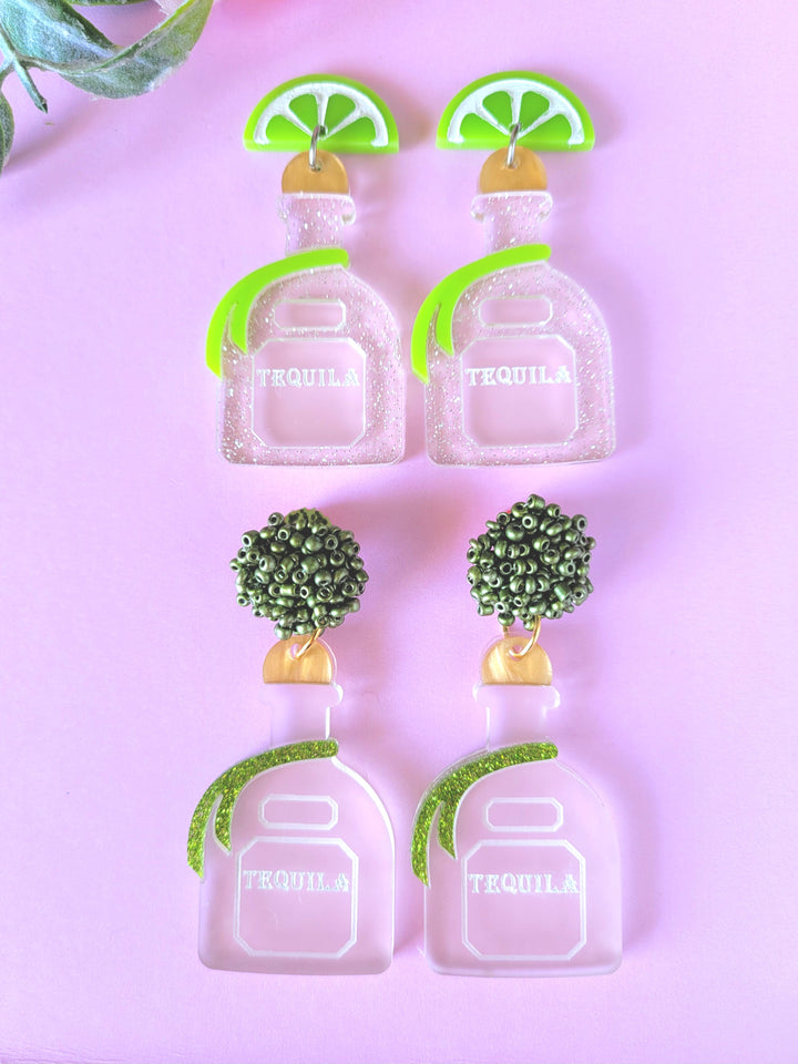 Tequila Earrings- Digital Cut File