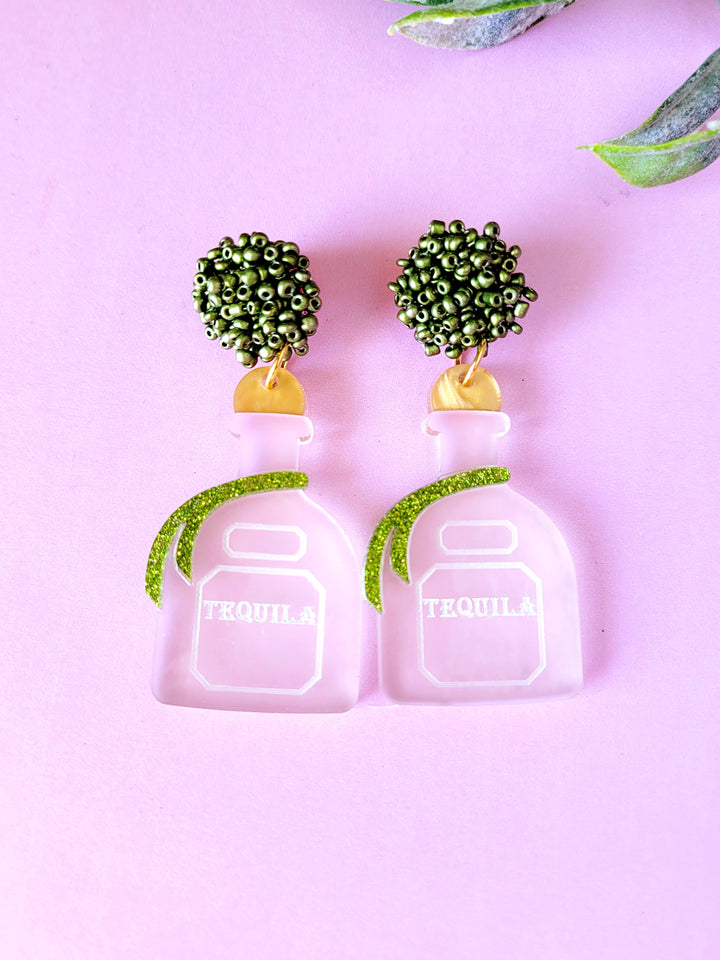 Tequila Earrings- Digital Cut File