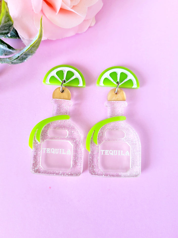 Tequila Earrings- Digital Cut File