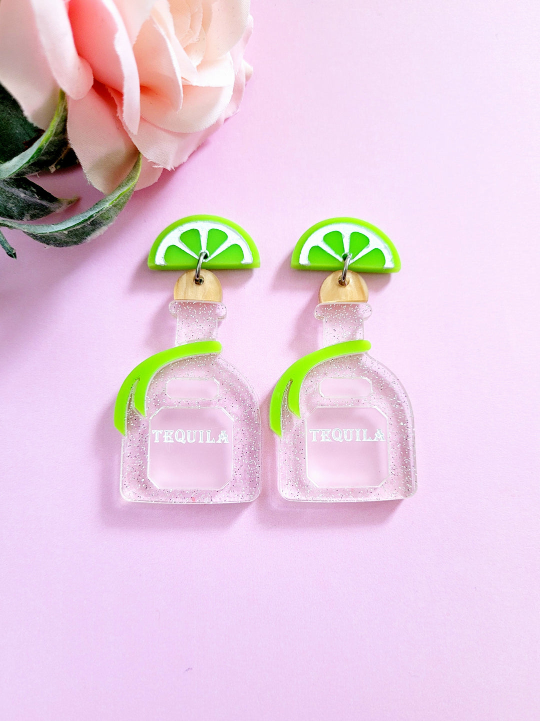 Tequila Earrings- Digital Cut File