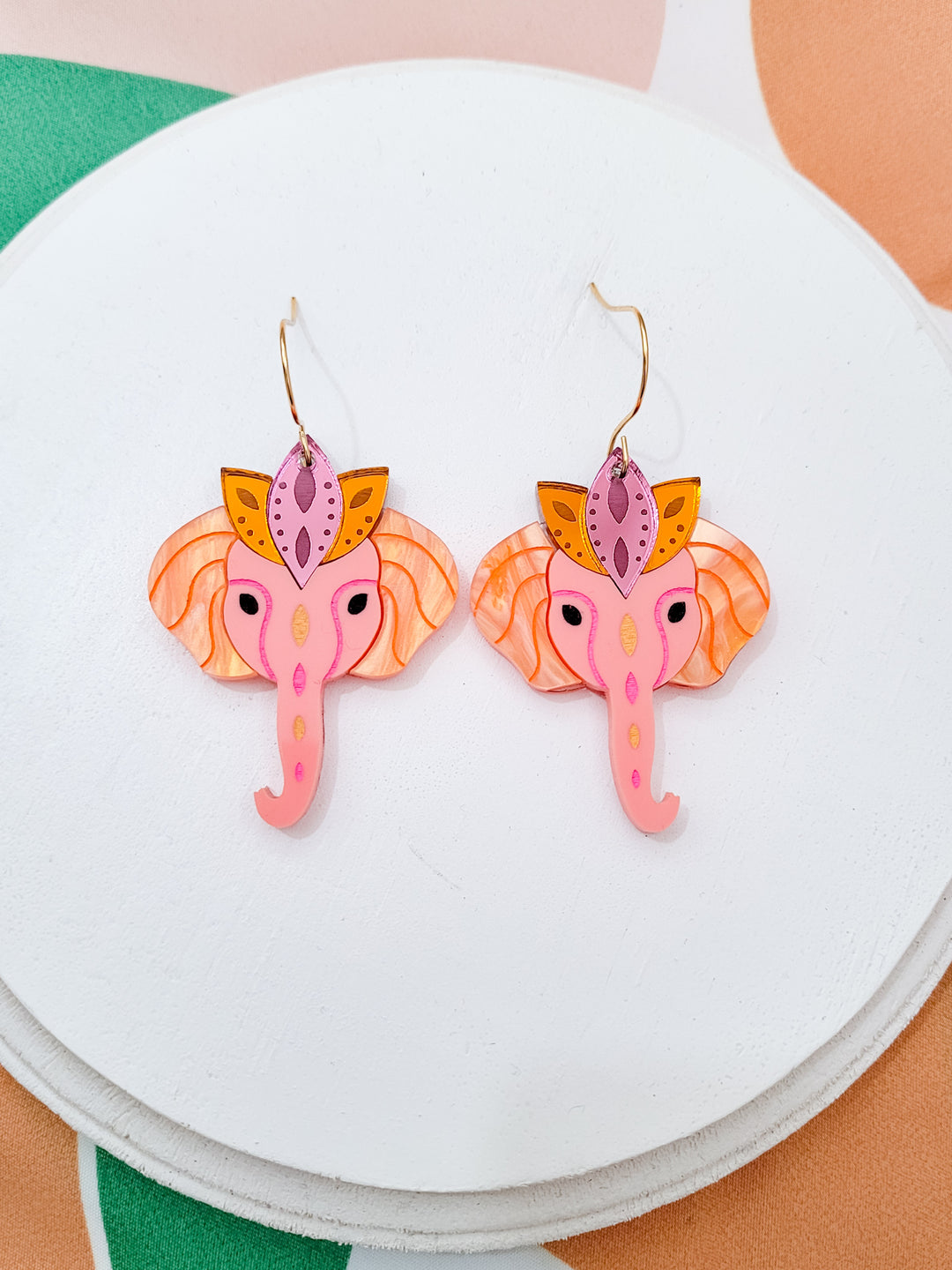 Elephant Earrings- Digital Cut File