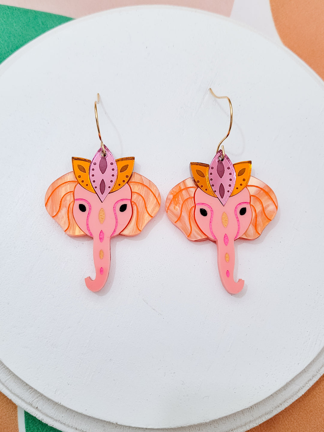 Elephant Earrings- Digital Cut File