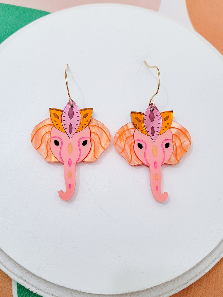 Elephant Earrings- Digital Cut File