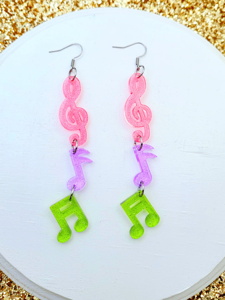 Music Note Earring BUNDLE- Digital Cut File