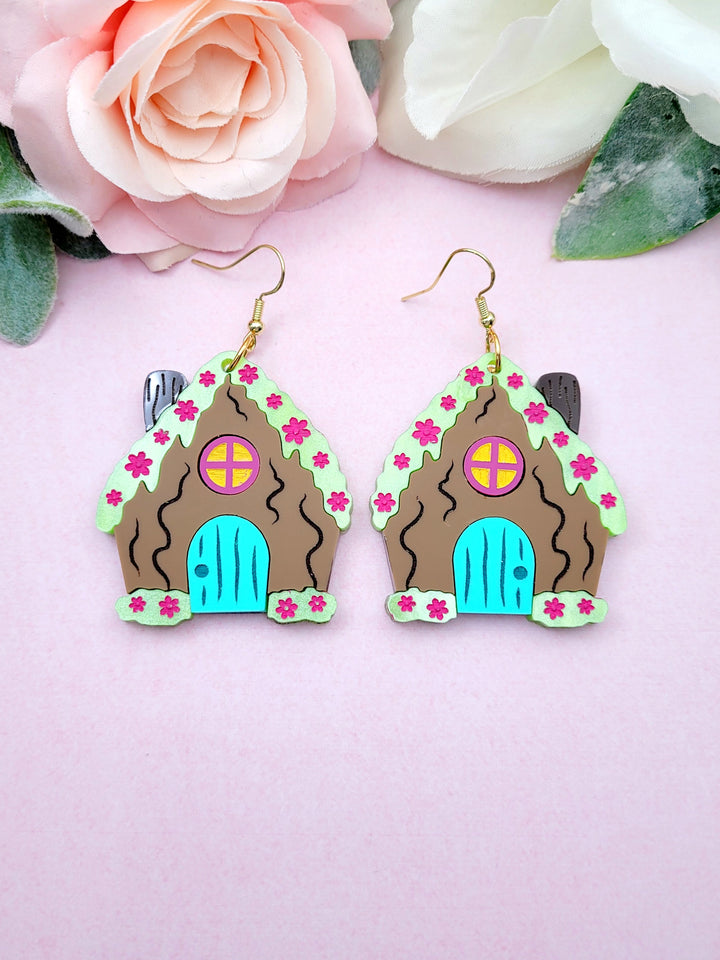 Feb- Fairy House Earrings- FFC