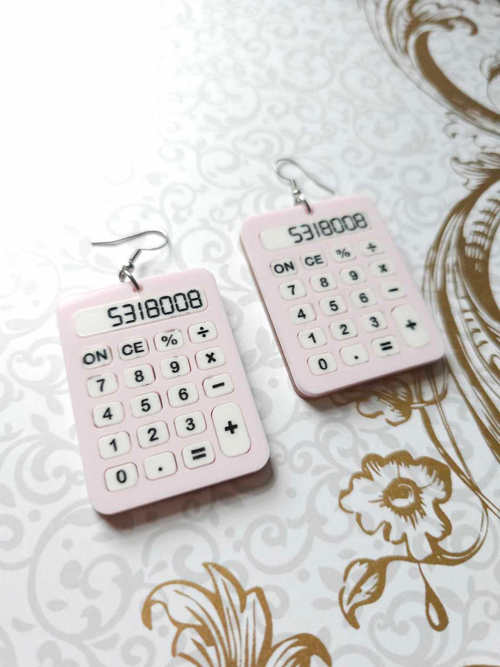 Calculator Earrings- Digital Cut File