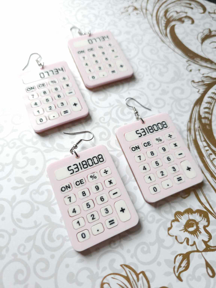 Calculator Earrings- Digital Cut File