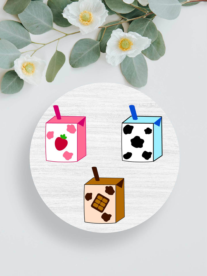 Milk Box Earrings- Digital Cut File