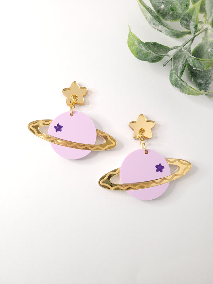 Planet Earrings- Digital Cut File
