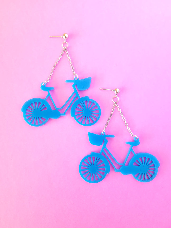 Bicycle Earrings- Digital Cut File