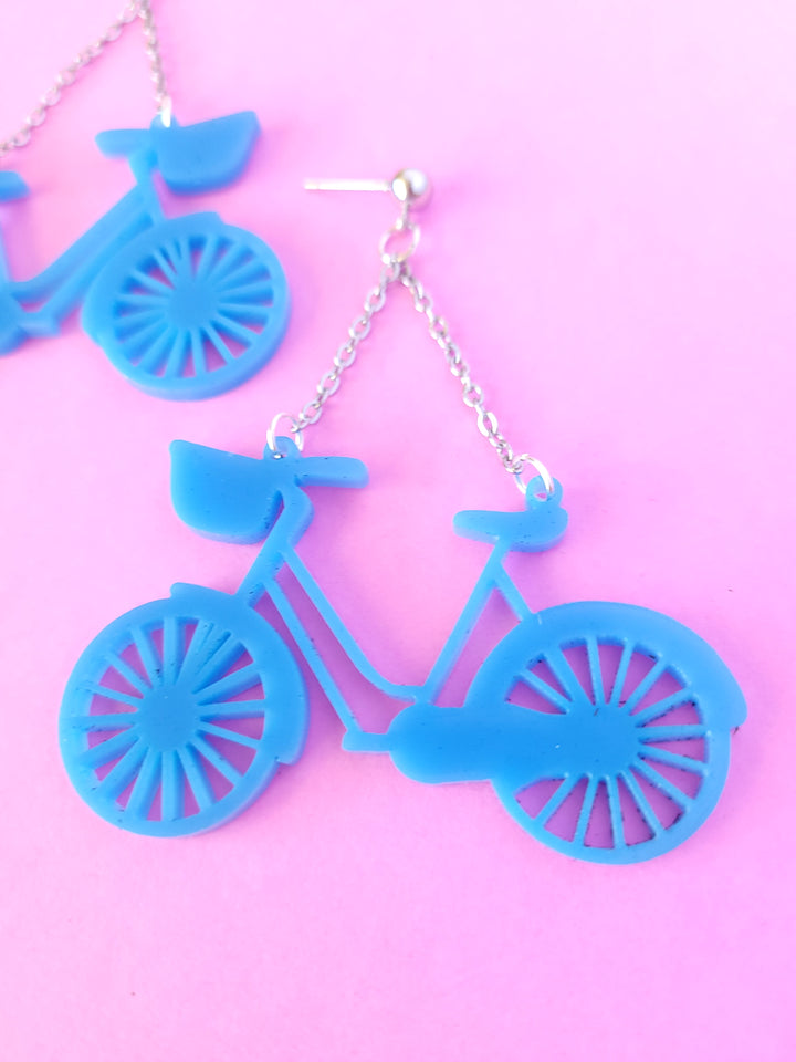 Bicycle Earrings- Digital Cut File