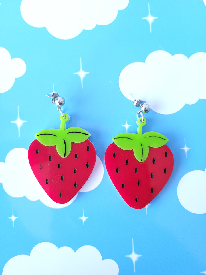 Strawberry Earrings