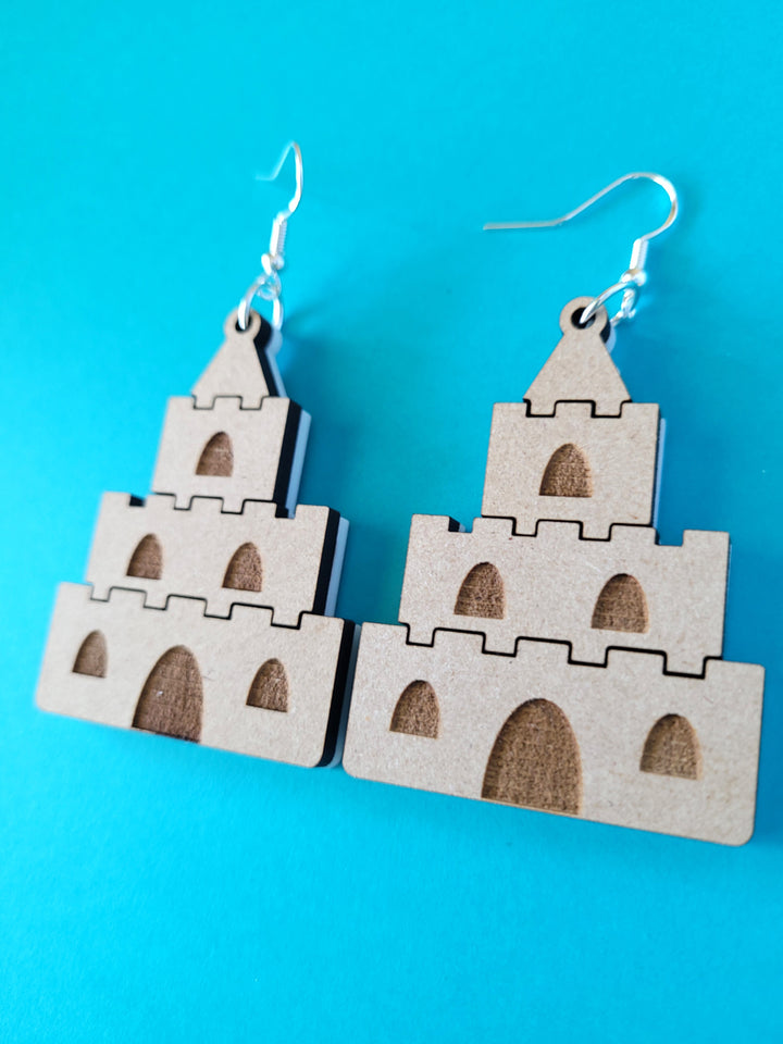 Sand Castle Earrings
