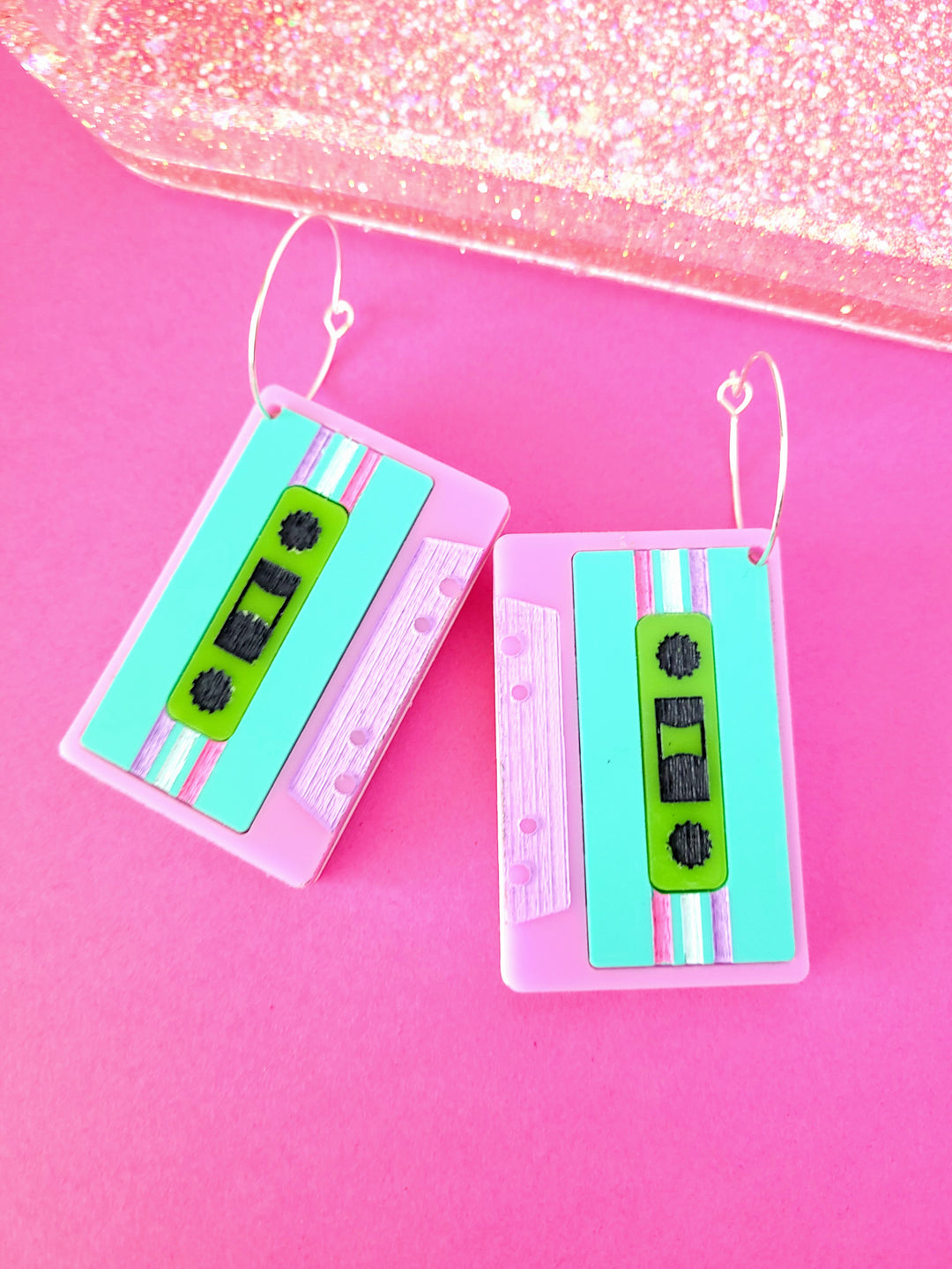 Cassette Tape Earrings
