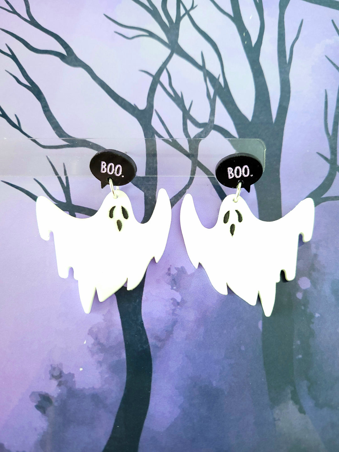 Boo Ghost Earrings