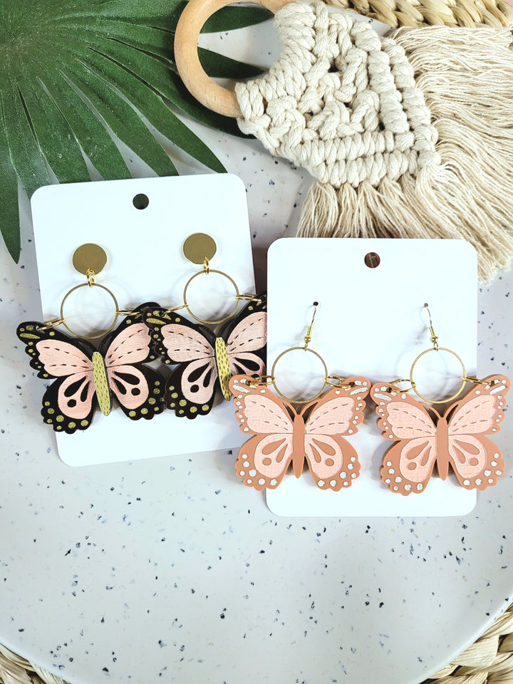 Butterfly Earrings- Digital Cut File