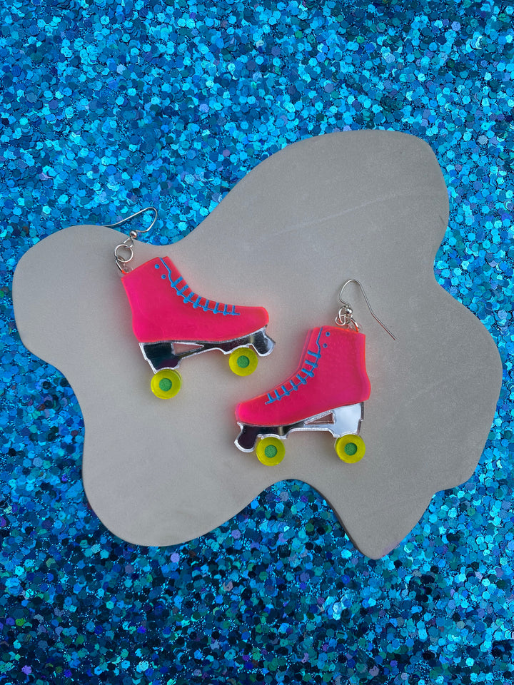 Roller Skate Earrings- Digital Cut File