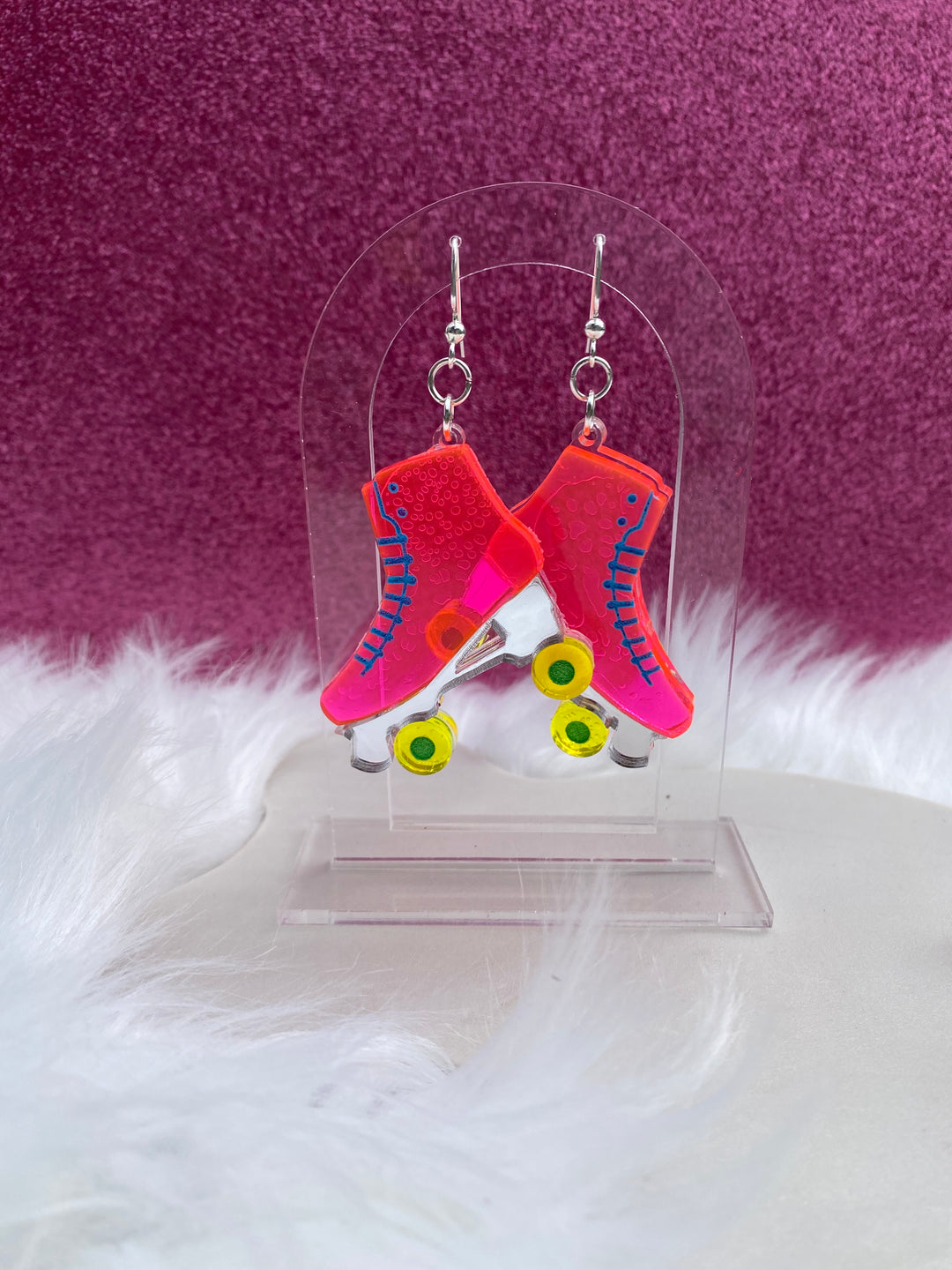 Roller Skate Earrings- Digital Cut File