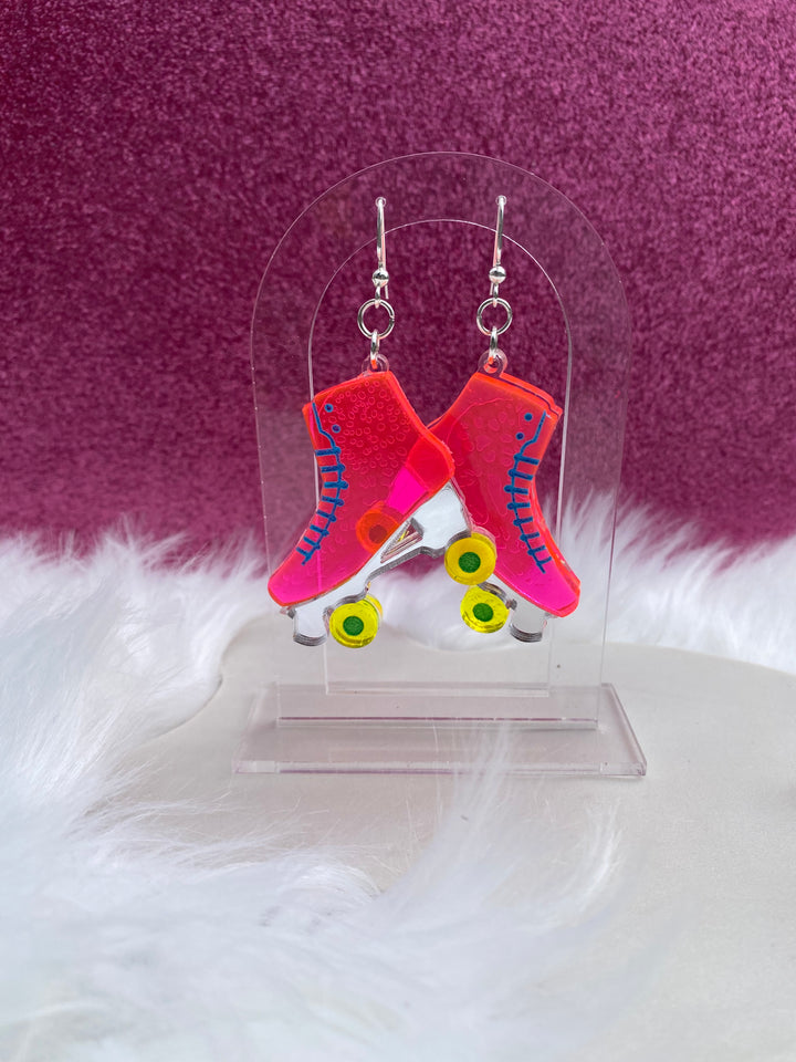 Roller Skate Earrings- Digital Cut File