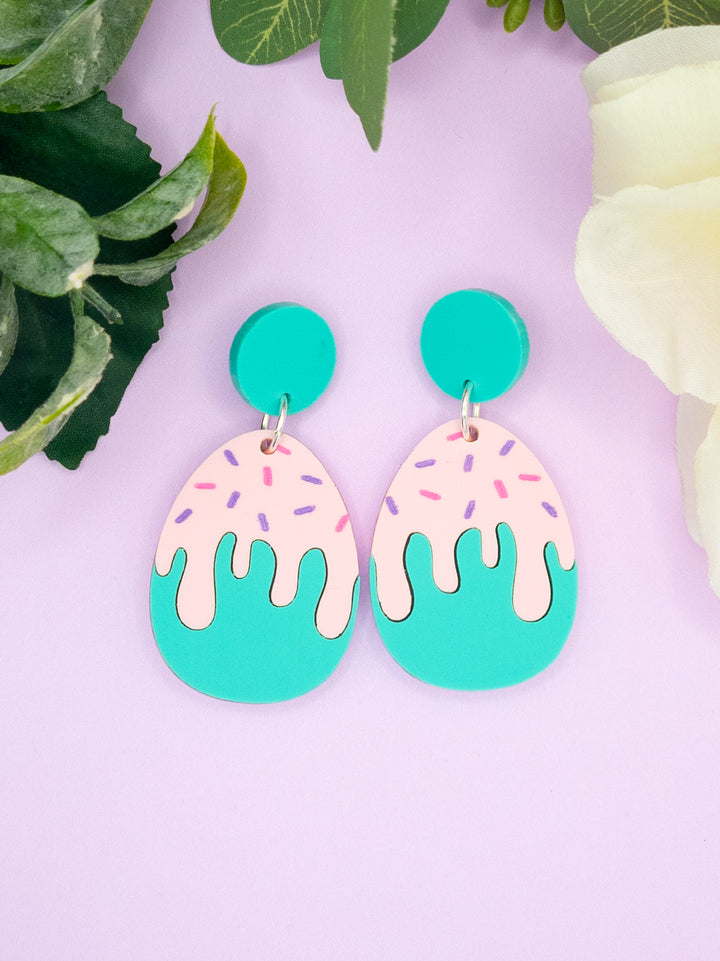 Candy Egg Earrings- Digital Cut File