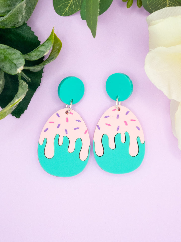 Candy Egg Earrings- Digital Cut File