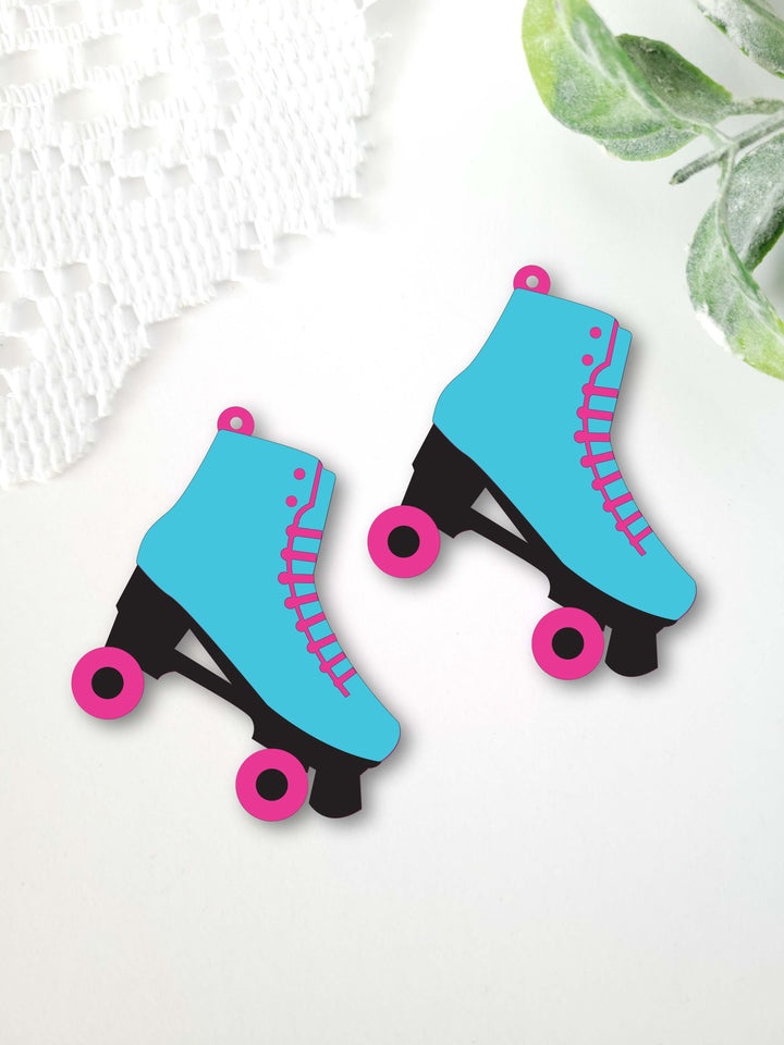 Roller Skate Earrings- Digital Cut File